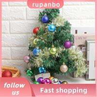 RUPANBO039392692 24Pcs 3/4/6cm ปีใหม่ ของขวัญทำเอง งานฝีมือ Ball Bauble แขวนคริสต์มาส จี้ห้อย ตกแต่งต้นคริสต์มาส