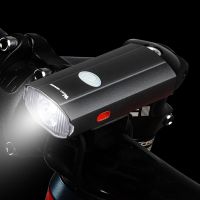 ✴ 2 in 1 Bicycle Light USB Rechargeable Cycling Helmet Headlight Waterproof Bike Front Light Taillight Handlebar Rear Light BC0632