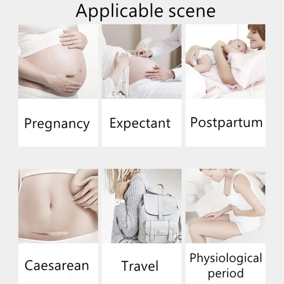 5pcs Disposable Maternity Underwear Postpartum, Sterilized Travel