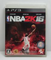 NBA 2K16 [Z2,JAPAN] แผ่นแท้ PS3 มือสอง *ภาษาอังกฤษ