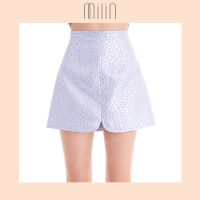 [MILIN] High waisted brocade skirt กระโปรงทรงเอวสูงดีเทลกุ๊นชายโค้งด้านหน้า / Elm Skirt