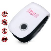 【❉HOT SALE❉】 qiaojiug อิเล็กทรอนิกส์อัลตราโซนิก Pest Repeller หนูควบคุมหนูกันยุงแมลงสเปรย์ไล่แมลงปลั๊กสั้น/ยาว Eu Plug