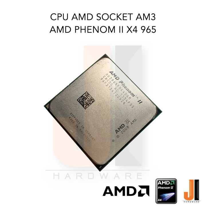 cpu-amd-phenom-ii-x4-965-4-cores-4-threads-3-4-ghz-6-mb-l3-cache-125-watts-tdp-no-fan-socket-am3-สินค้ามือสองสภาพดีมีการรับประกัน