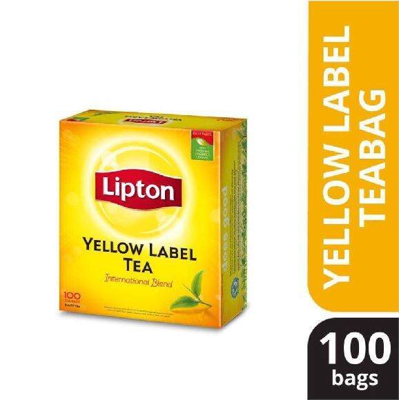 Lipton Yellow Label Tea Bags - International Blend (100's X 2g ...