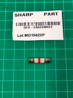 ekapab inter SHARP  CERAMIC FUSE ฟิวส์ เซรามิคไมโครเวฟ ขนาด 10 A. 5*20mm. QFS-CA026WRZZ ใช้กับไมโครเวฟ SHARP รุ่น R-380i  แท้ - เทียบ /1ชิ้น