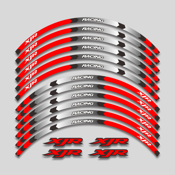 สติกเกอร์รูปลอกติดขอบแถบสะท้อนแสงสำหรับรถจักรยานยนต์ยามาฮ่า-xjr-400-1200-1300-xjr400-xjr1300-xjr1200