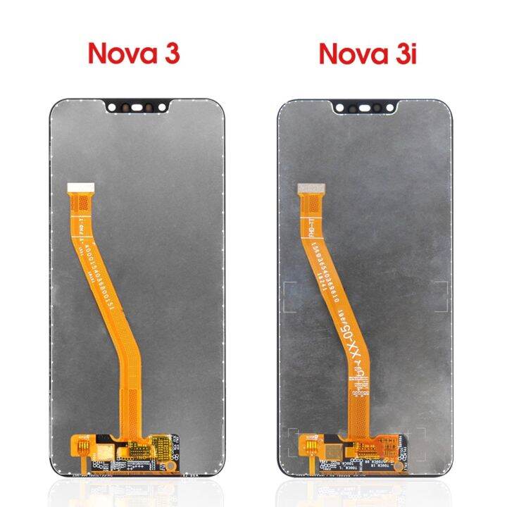 หน้าจอแสดงผล-lcd-ดิจิทัล-พร้อมกรอบ-สําหรับ-huawei-nova-3-3i-par-lx1m