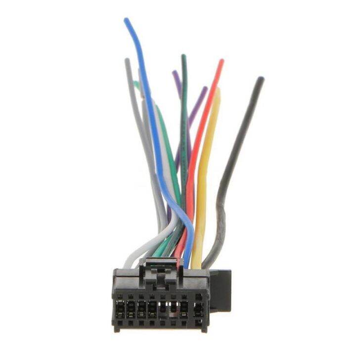 new-for-12cm-car-stereo-radio-replacement-wire-harness-pioneer-2350-install-replacement-with-16-pin-wire-dropshipping