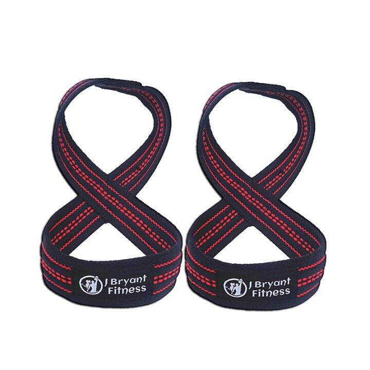 Figure 8 Weight Lifting Straps Deadlift Wrist Strap For PullUps