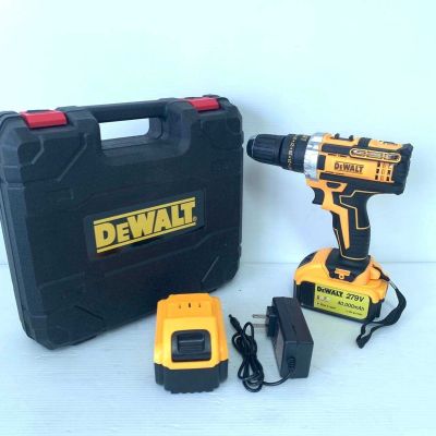 สว่านไร้สาย 3 ระบบ  Dewalt 279V แบตเตอรี่ Lithuim Li-ion 2 ก้อน