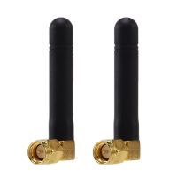 [COD][จัดส่งฟรี]2Pc 2.4Ghz Antenna 3.5Dbi Aerial Bluetooth Zigbee Module SMA Male Right Angle Wholesale Price Modem External Antenna