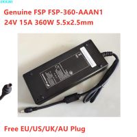 (ใหม่-ของแท้) รวมกัน FSP-360-AAAN1 FSP ของแท้24V 15A 360W 5.5x2 5อะแดปเตอร์ AC มมสำหรับเครื่องชาร์จอุปกรณ์เพาเวอร์