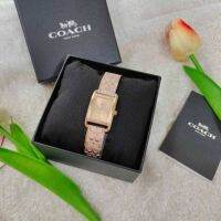 นาฬิกาสแตนเลส  COACH รุ่น  TD-CO14503382 นาฬิกาข้อมือสำหรับผู้หญิง สีโรสโกลด์ สวย เรียบหรู กันน้ำได้ มีรับประกัน  ส่งฟรี