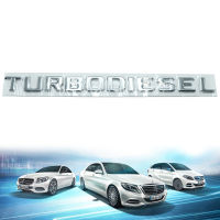 โลโก้  Logo จำนวน 1 ชิ้น ชุบ โครเมียม benz turbodiesel เบนซ์ 4ประตู สินค้าราคาถูก คุณภาพดี Logo Emblem