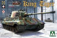 Takom 135 #2074สงครามโลกครั้งที่สอง German King Tiger (Pors Che Turret) W Full Interior