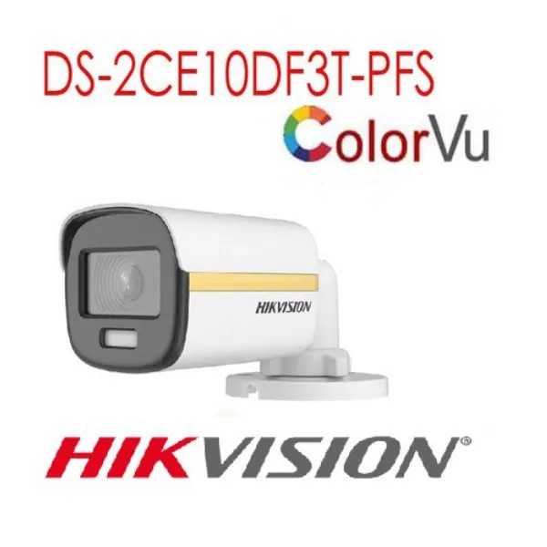 Kamera Cctv Hikvision Ds 2ce10df3t Pfs Colorvu Camera Cctv Bullet 2mp