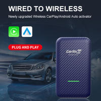 CarlinKit 4.02air ไร้สาย Android Auto Adapter 3.0ไร้สาย Apple CarPlay Ai กล่อง USB Dongle สำหรับ Audi VW Benz Kia Honda Toyota