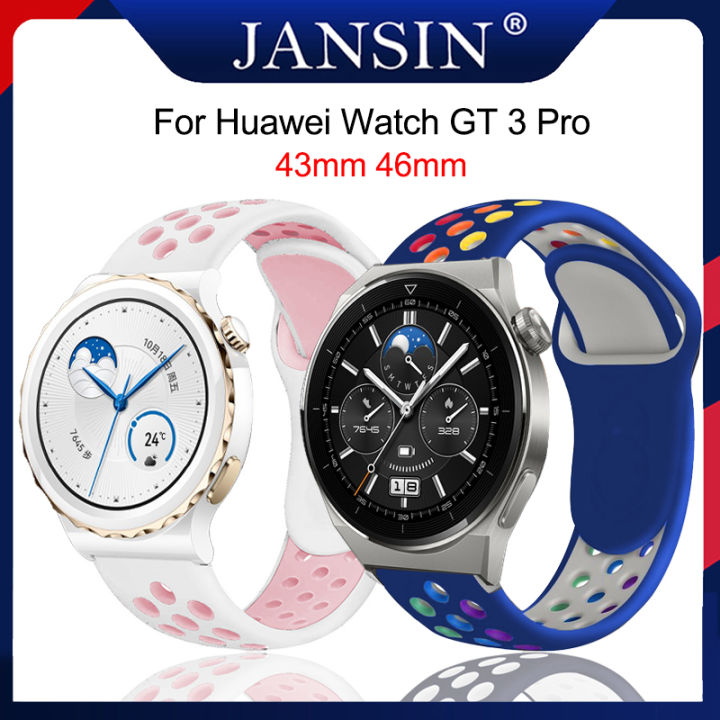 สาย-สำหรับ-huawei-watch-gt-3-pro-43mm-46mm-สายรัดซิลิโคนอ่อนนุ่มทดแทนสายสำหรับ-huawei-watch-gt-3-pro-นาฬิกาอัจฉริยะ-สาย