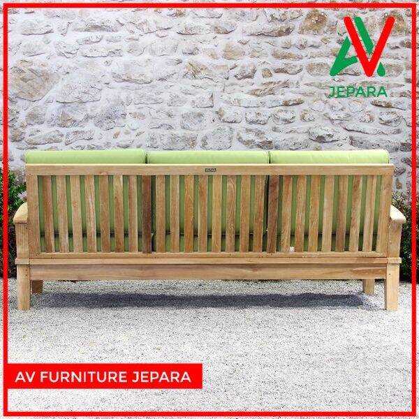 sofa bed minimalis kayu jati outdor Lazada Indonesia