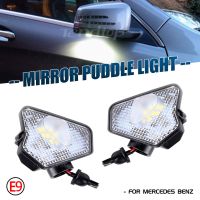 Side Rearview Mirror Floor Ground Lamp Puddle Welcome Light for Mercedes Benz W176 X156 W204 W212 W246 W117 W218 W209 W221 C117 Bulbs  LEDs HIDs