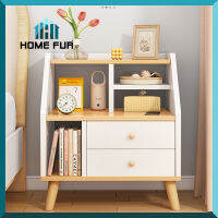 Home Fur ตู้เก็บของข้างเตียง ลิ้นชักข้างเตียง เฟอร์นิเจอร์ห้องนอน