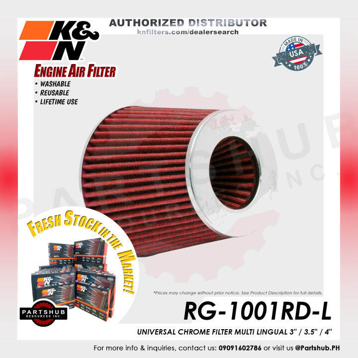 K&N Pl-1001 Ricambio Filtro Dell'aria Moto