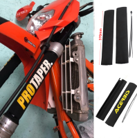 ผ้าหุ้มแกน โช้ค แบบสวม หน้า，ขายร้อนด้านหน้าส้อม Protector โช๊คอัพหลัง Guard Wrap สำหรับ CRF YZF KTM KLX Dirt Bike รถจักรยานยนต์ ATV Quad Motocross