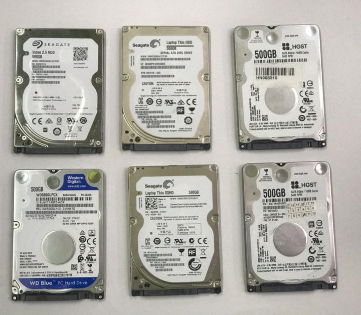 USED HDD ] 500gb 7mm Mixed Brand Seagate TOSHIBA 500 GB Laptop Notebook SATA Hard Disk Drive 2.5 inch Condition : Used (100% good, tested working condition) | Lazada