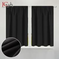 【YD】 Short Blackout Curtains for Kids Bedroom Room Occultant Curtain the Rideaux Insulated Cortinas