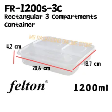 Microwavable Round Container FC 30 (850ml) - Felton