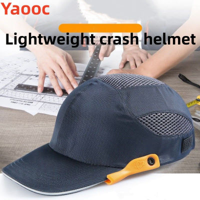 Yaooc หมวกกันน็อค กันแดด น้ําหนักเบา ระบายอากาศ เพื่อความปลอดภัย สําหรับทํางาน