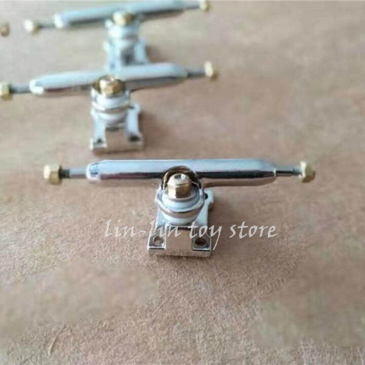 34MM Solid Finger Skateboard Truck ใหม่เพลาเดียว Fingerboard Trucks