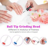 【Ready Stock】F &amp; H 7pcs Ceramic Nail Drill Bits Set Pedicure &amp; Manicure Drill Bits Kit Replacement Drill Bits for Electric Nail Drill Machine Acrylic Nail Tool