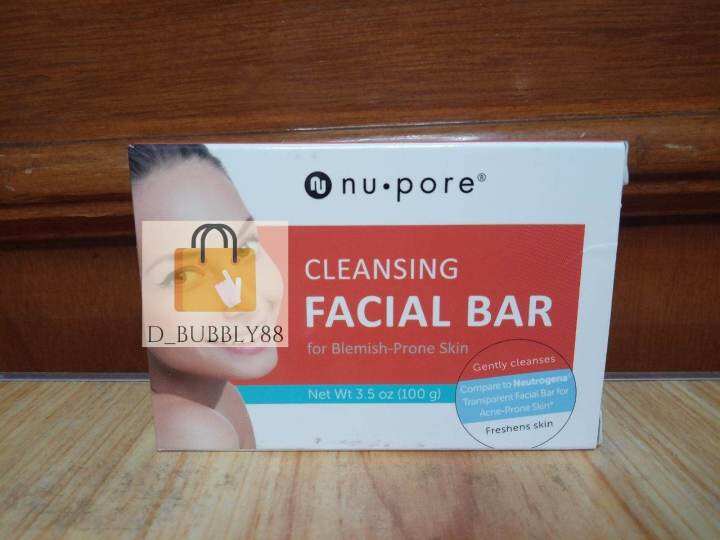 NU PORE Cleansing Facial Bar (100 g) Lazada PH