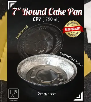 7in. Round Aluminum Pan