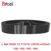 ✎ Trapezoid L Timing belt C 158/160/165/169 Width 050/12.7mm 075/19.1mm 25.4mm Synchronous Belt 158L 160L 165L 169L