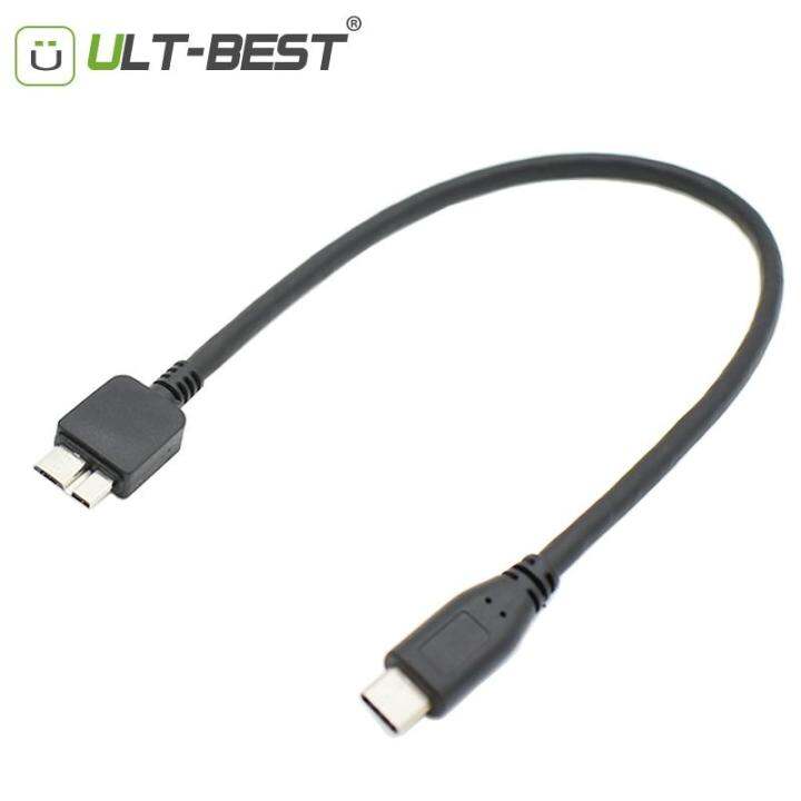ULTBest USB 3.1 Type C Male to USB 3.0 B Male OTG Converter Cable USB