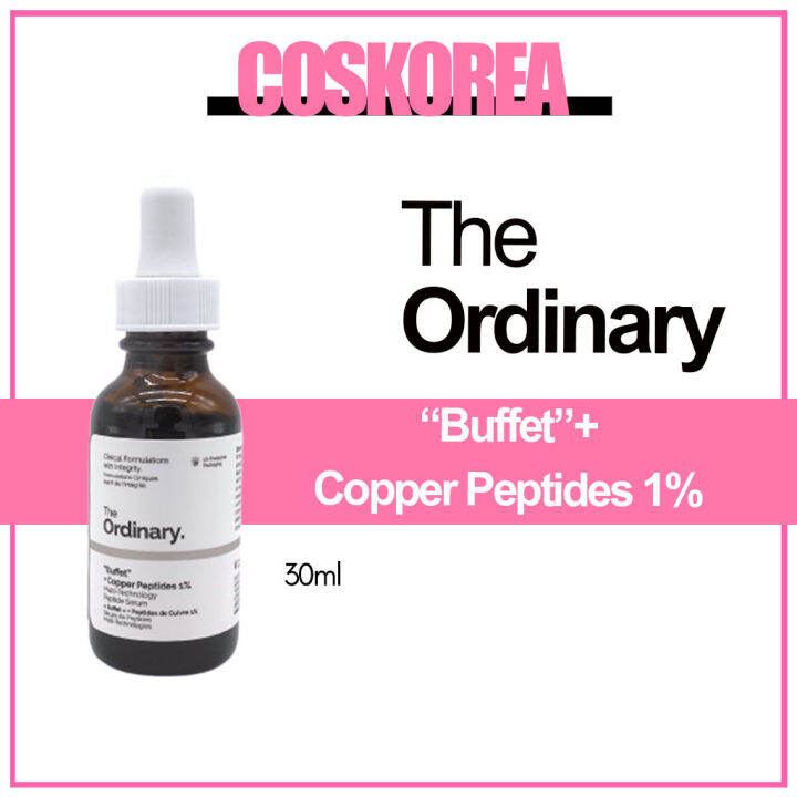 The Ordinary “Buffet” + Copper Peptides 1 30ml Lazada PH