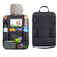 hotx 【cw】 Organizer Car Back  Multi-Pocket Storage Tablet Holder Automobiles Interior Accessory Stowing Tidying