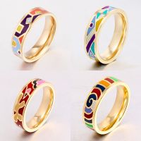 【YF】✵✓  Color Culture Gilded for Face Width 0.6mm Costume Enamel Jewelry Wholesale