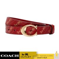 เข็มขัด COACH C7121 SIGNATURE BUCKLE BELT WITH HORSE AND CARRIAGE PRINT, 25 MM (IMBRDM)