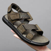 ECHOLI ชายรองเท้าแตะฤดูร้อน Casual รองเท้าแตะชายหาด Non Slip Luxury Breathable ยาง Clogs ใหม่รองเท้าแตะแฟชั่นเปิด