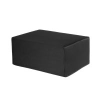 Guitar Amplifier Dust Cover Elastic Milk Silk Dust Cover with Cleaning Brush for Amplifiers Speakers (Black)