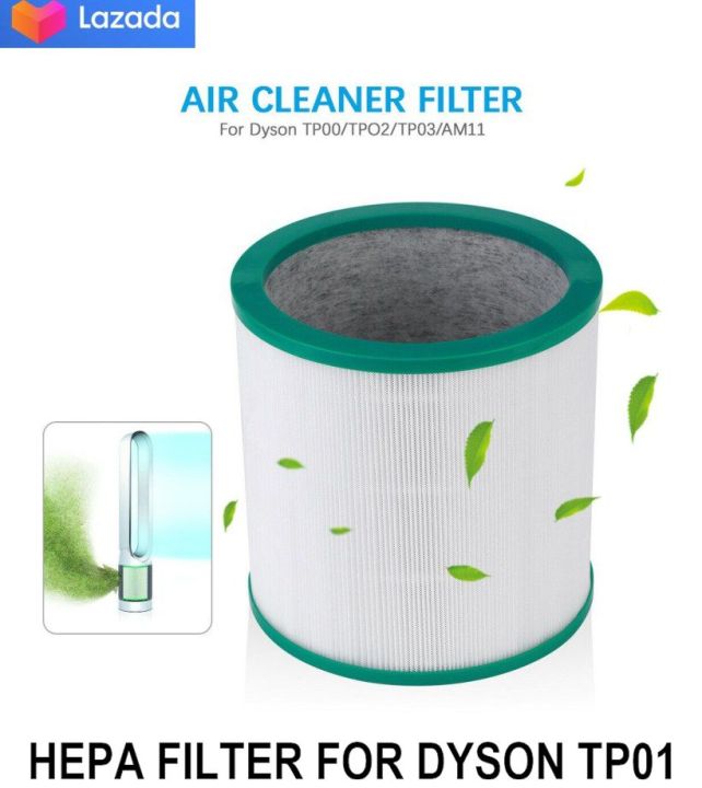 Hepa Filter For Dyson Tp01 Tp02 Tp03 Pure Cool Link Tower Air Purifier