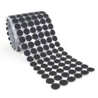 10-25mm Self Adhesive Fastener Tape Dots Strong Glue Magic Sticker Disc White Black Round Coins Hook Loop Tape Ro