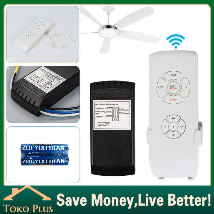 Ceiling Fan Remote Control Remote Control Kipas Siling Distance 20M