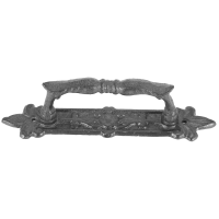 European Retro Cast Iron Craft Door Handles for Garden/Courtyard Door Handle Decoration for Home Door