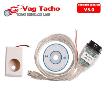 Vagtacho USB Version V 5.0 VAG Tacho 5.0 For NEC MCU 24C32 or 24C64 Auto Code Reader