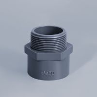 Plastic Pipe Adapter PVC Plug Hose Connector Male Thread Quick Connector For Garden Irrigation tool 20mm-75mm