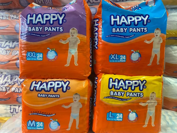 Happy Diapers Pants 24pcs Lazada PH